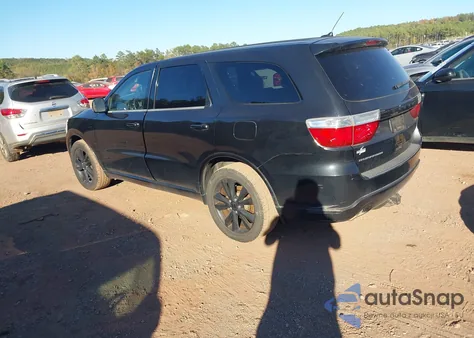 2013 Dodge Durango Sxt from USA, damaged, VIN 1C4RDHAG9DC691829